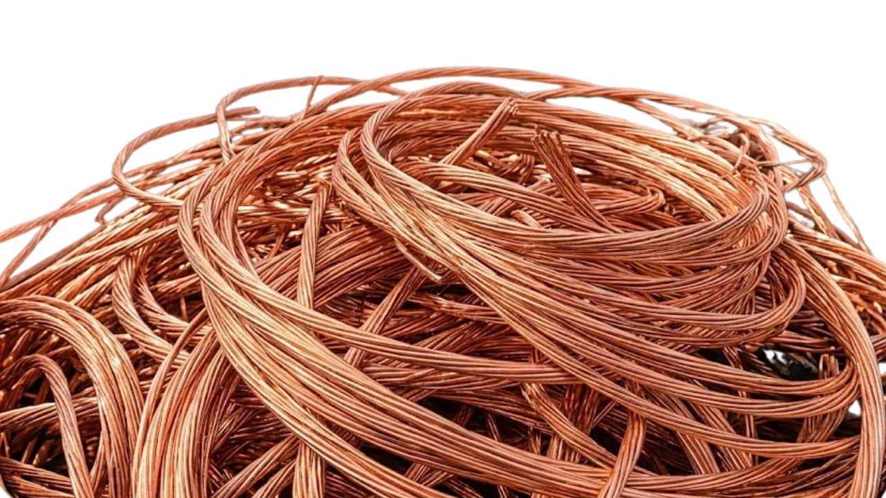 Bare bright copper wire scrap recycling